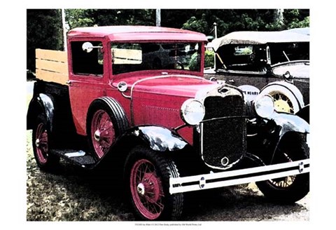 Framed Joy Ride I Print