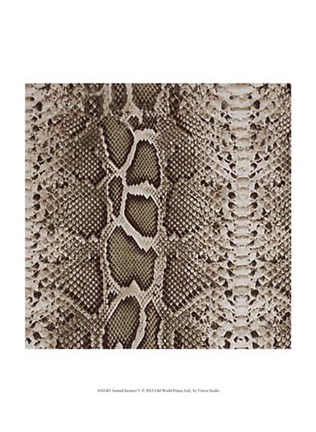 Framed Animal Instinct V Print