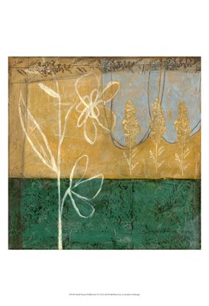 Framed Small Pressed Wildflowers I Print