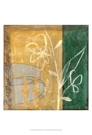 Framed Small Pressed Wildflowers IV Print