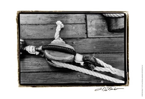 Framed Ship Shape V Print