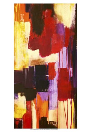 Framed Raspberry Beret I Print