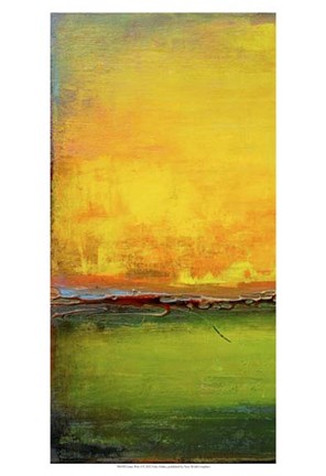 Framed Lime Wire I Print