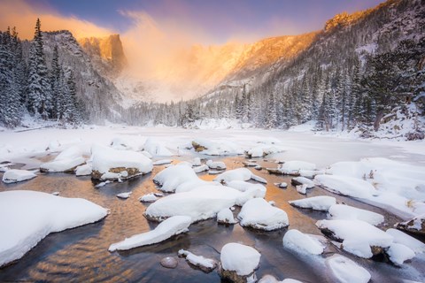 Framed Dream of Fire Print