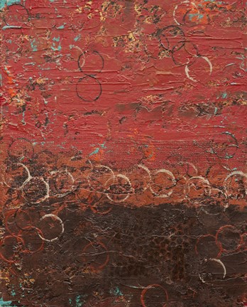 Framed Rustic Industrial XIV Print