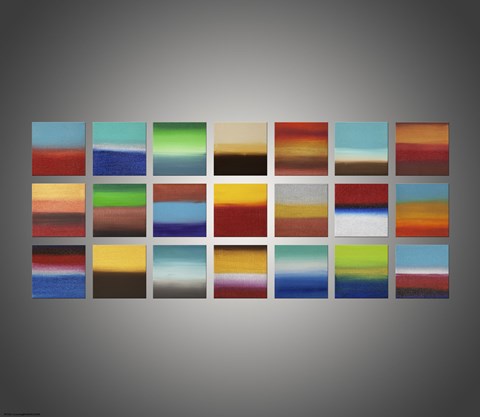 Framed Dreaming of 21 Sunsets Print