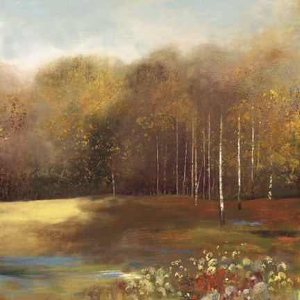 Framed Garden Dreams II Print