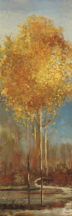 Framed Gingko Tree I Print