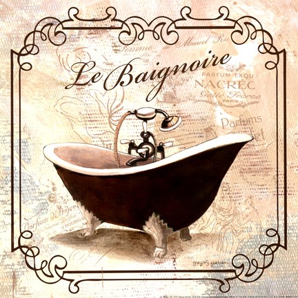 Framed Femme Tub Print