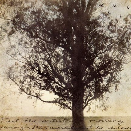 Framed Under the Trees II Print