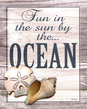 Framed Fun in the Sun - mini Print