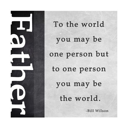 Framed You May Be the World Print