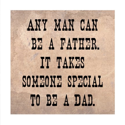 Framed Any Man Square Print