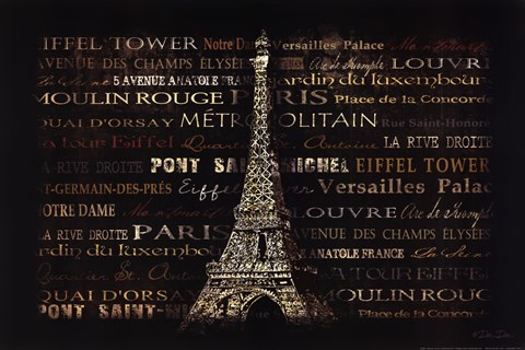 Framed Paris Print
