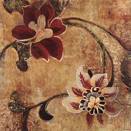 Framed Deep Opulence II Print