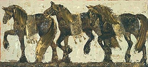 Framed Procession Print