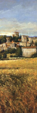 Framed Tuscan Harvest II Print