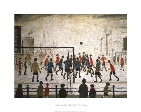 Framed Football Match Print