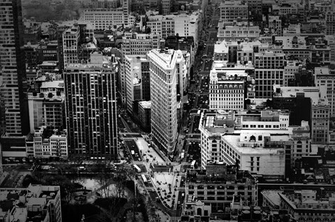 Framed Intersection II Print
