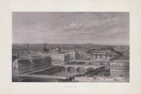 Framed Paris Print