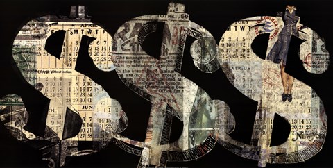 Framed Dollar Print