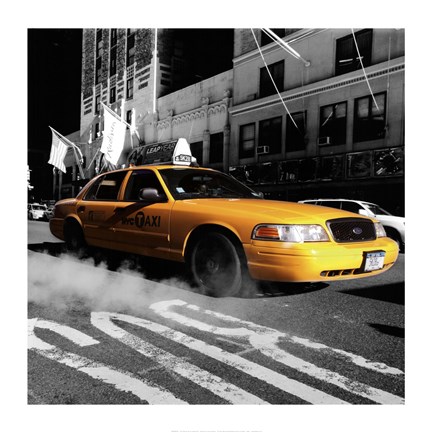 Framed City Streets IV Print