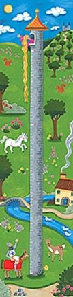 Framed Rapunzel Growth Chart Print