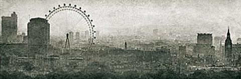 Framed London Landmarks Print