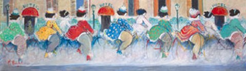 Framed Le Sprint Print