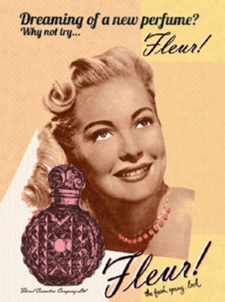 Framed Vintage Beauty I Print