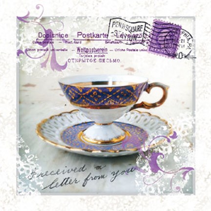 Framed Morning Tea III Print