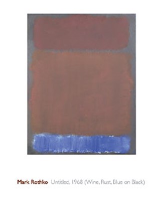 Framed Untitled, 1968 Print