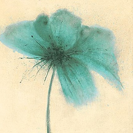 Framed Floral Burst III Print