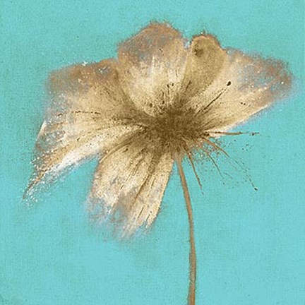 Framed Floral Burst IV Print