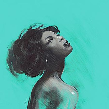 Framed Melody II Print