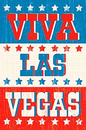 Framed Viva Las Vegas Print