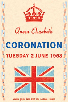 Framed Coronation Day, 1953 Print