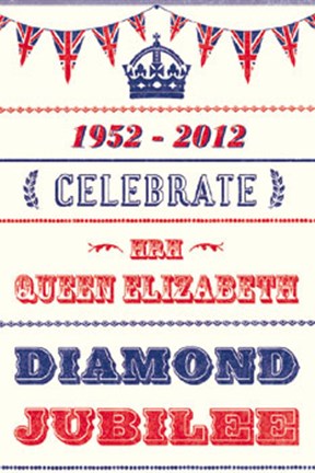 Framed Jubilee Vintage Print