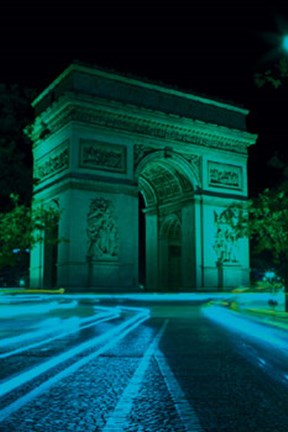 Framed Paris by Night II Print