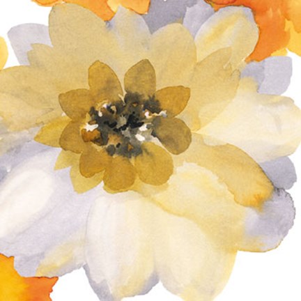 Framed Ginger Gold II Print