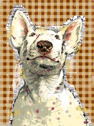 Framed Poppet Dog II Print