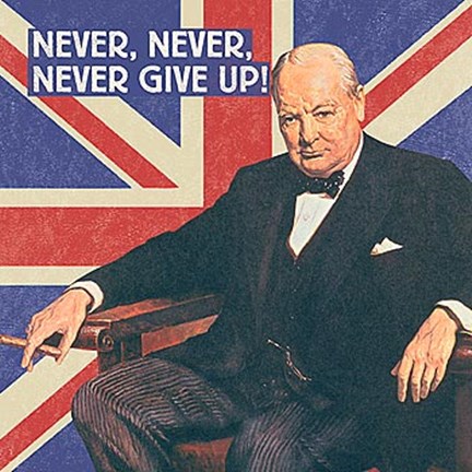 Framed Plucky Brits II Print