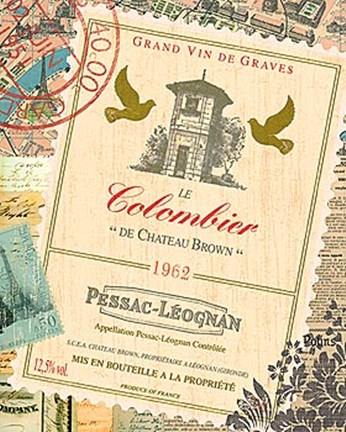 Framed Wine Tour I Print