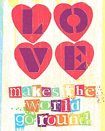 Framed Must Be Love I Print