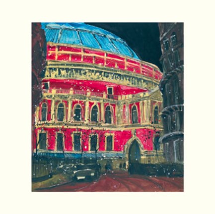 Framed Late Night Performance, Royal Albert Hall, London Print