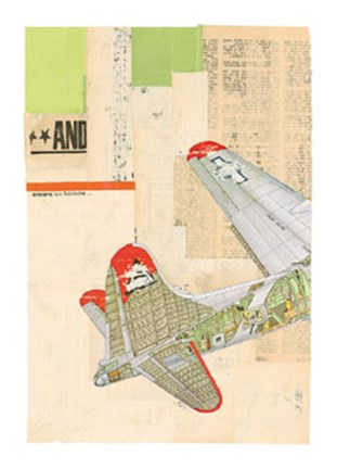 Framed Model Plane 4 Print