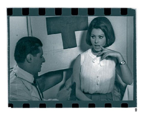 Framed Sophia Loren V Print