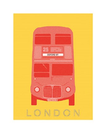 Framed London Transport II Print