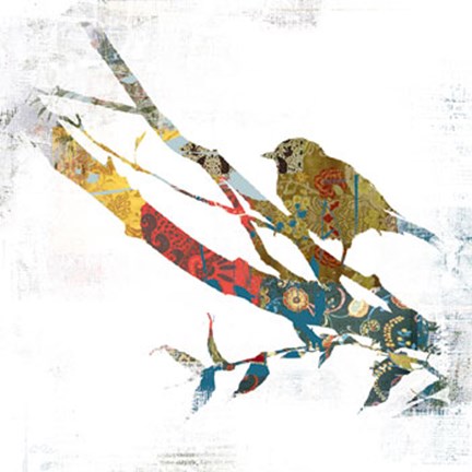 Framed Dawn Chorus II Print