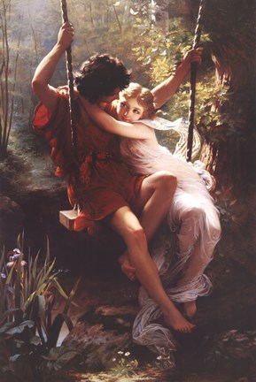 Framed Le Printemps Print